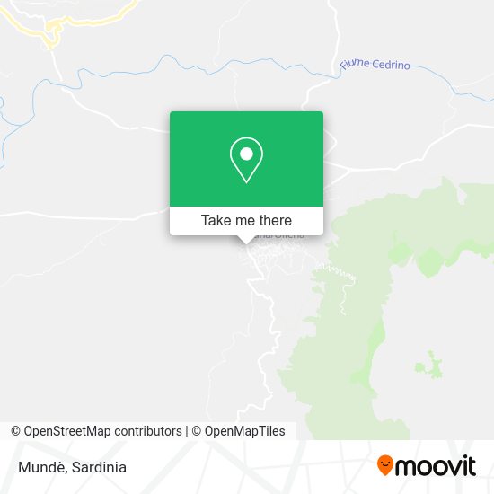 Mundè map