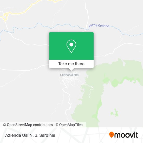 Azienda Usl N. 3 map