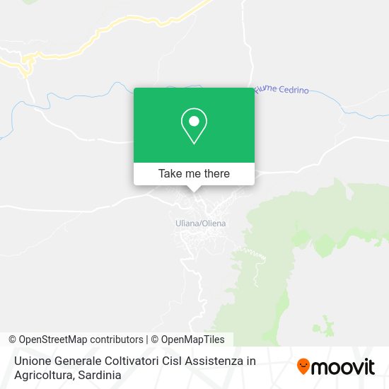 Unione Generale Coltivatori Cisl Assistenza in Agricoltura map