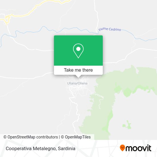 Cooperativa Metalegno map