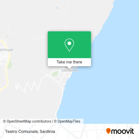 Teatro Comunale map