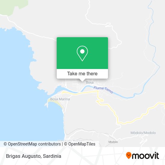 Brigas Augusto map