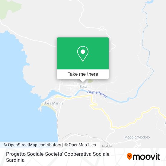 Progetto Sociale-Societa' Cooperativa Sociale map
