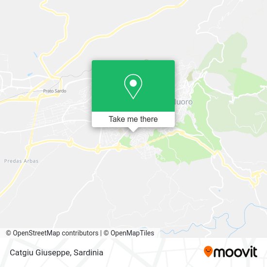 Catgiu Giuseppe map