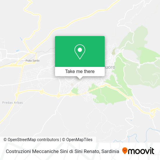 Costruzioni Meccaniche Sini di Sini Renato map