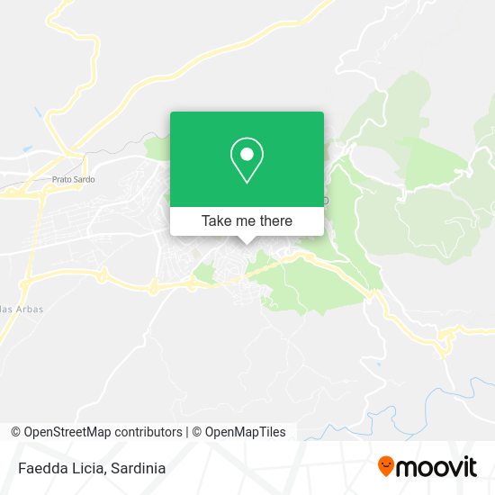 Faedda Licia map