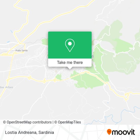 Lostia Andreana map