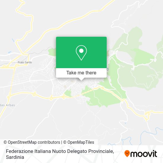 Federazione Italiana Nuoto Delegato Provinciale map