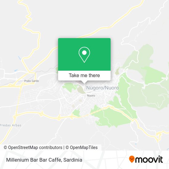Millenium Bar Bar Caffe map