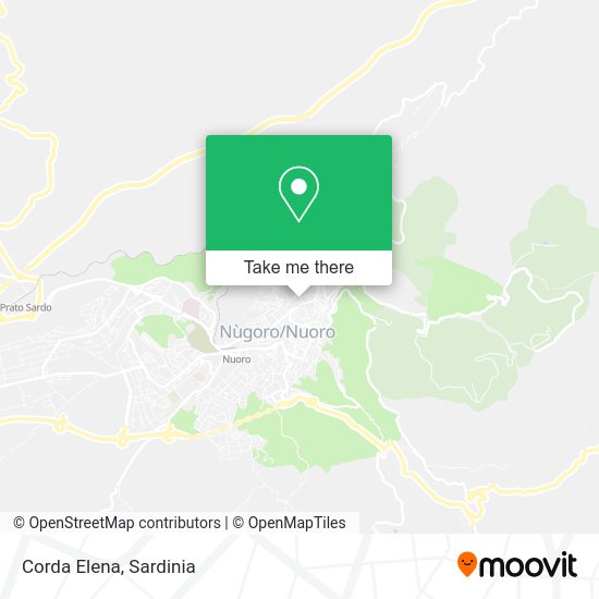 Corda Elena map