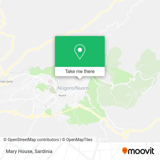 Mary House map