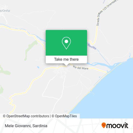 Mele Giovanni map