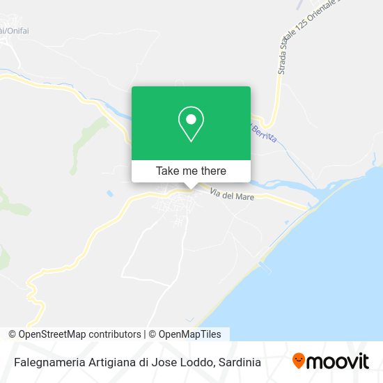 Falegnameria Artigiana di Jose Loddo map