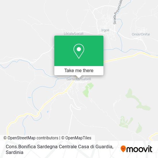 Cons.Bonifica Sardegna Centrale Casa di Guardia map
