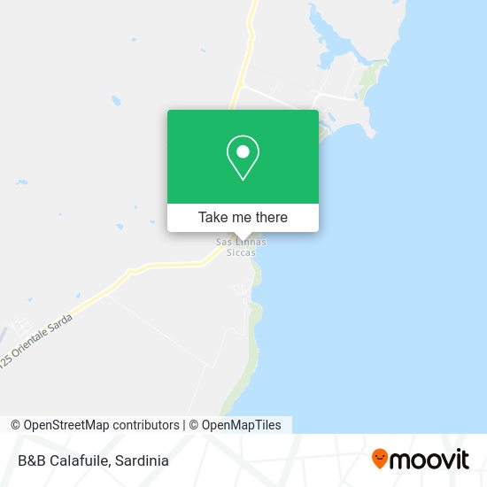 B&B Calafuile map