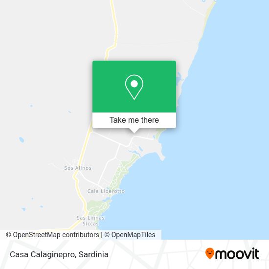 Casa Calaginepro map