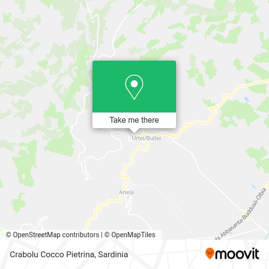 Crabolu Cocco Pietrina map