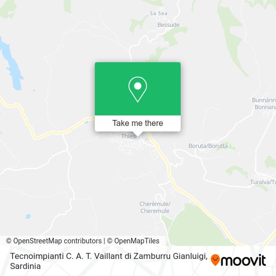 Tecnoimpianti C. A. T. Vaillant di Zamburru Gianluigi map
