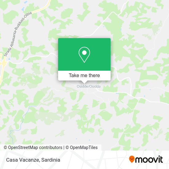 Casa Vacanze map