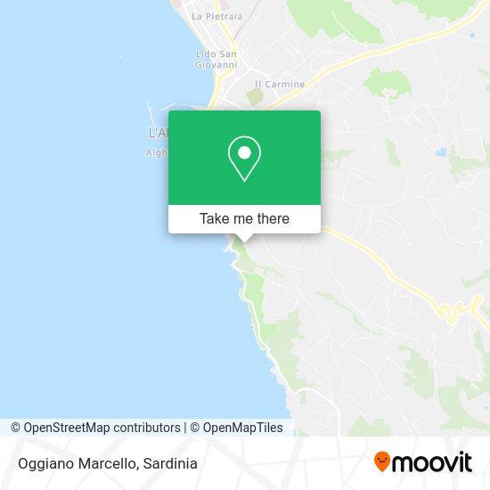 Oggiano Marcello map