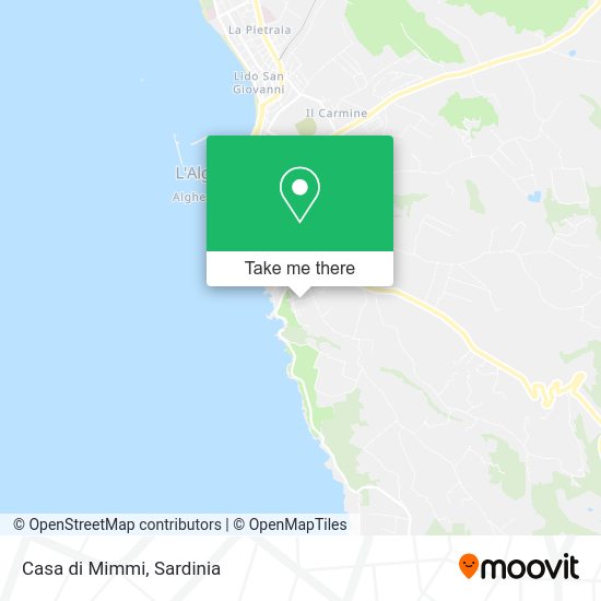 Casa di Mimmi map