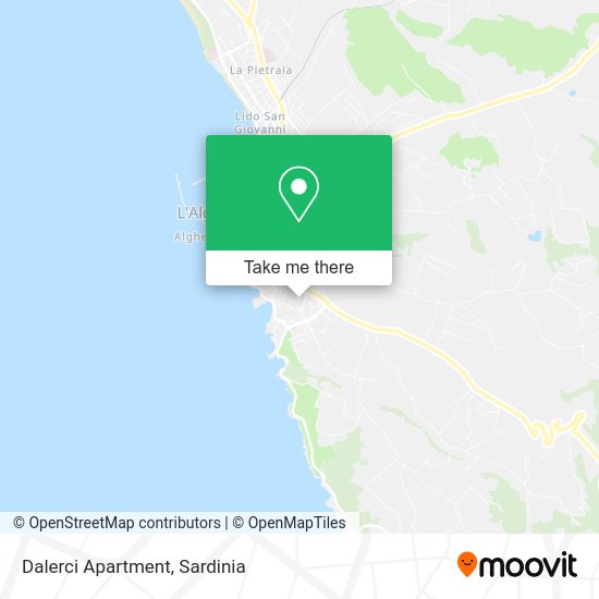 Dalerci Apartment map