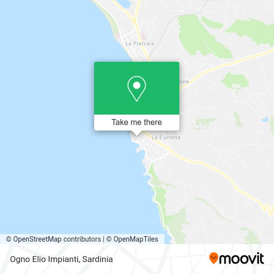 Ogno Elio Impianti map