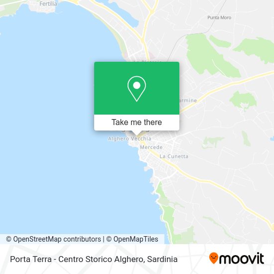 Porta Terra - Centro Storico Alghero map
