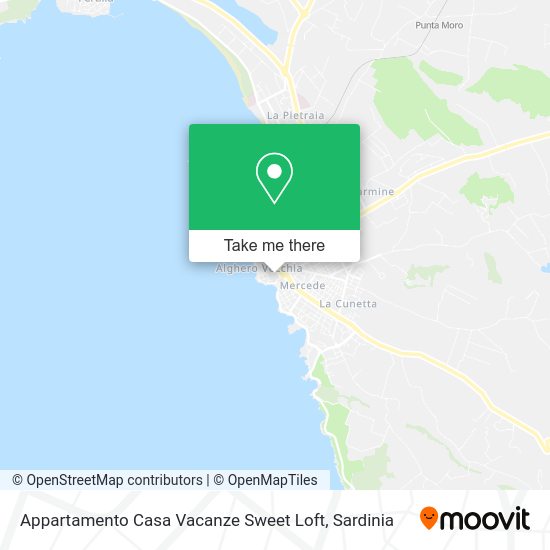 Appartamento Casa Vacanze Sweet Loft map