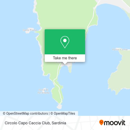 Circolo Capo Caccia Club map