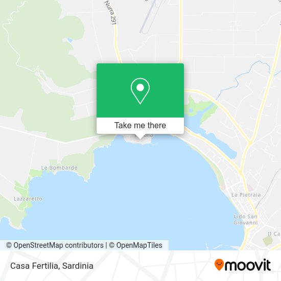 Casa Fertilia map