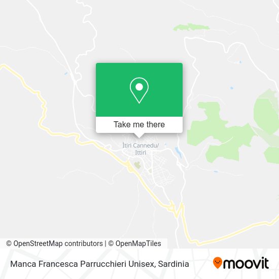 Manca Francesca Parrucchieri Unisex map