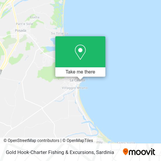 Gold Hook-Charter Fishing & Excursions map