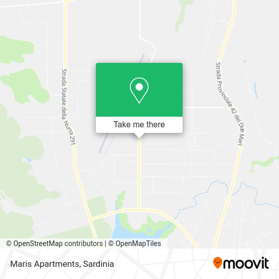 Maris Apartments map