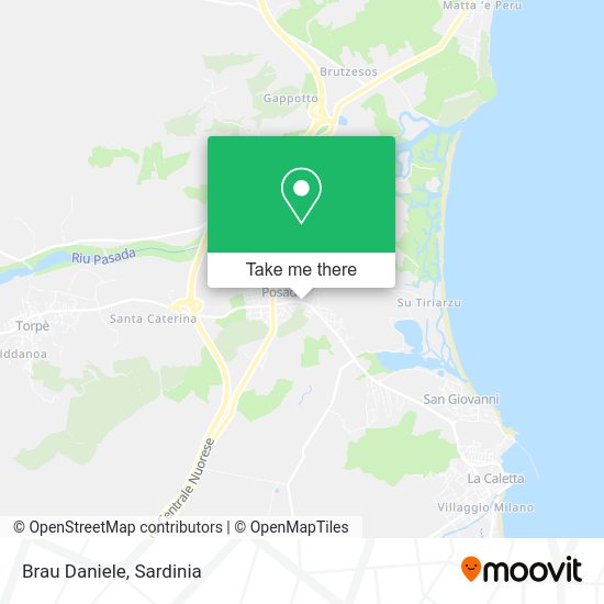 Brau Daniele map