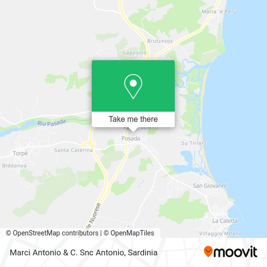 Marci Antonio & C. Snc Antonio map