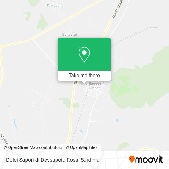 Dolci Sapori di Dessupoiu Rosa map