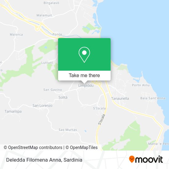 Deledda Filomena Anna map