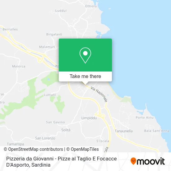 Pizzeria da Giovanni - Pizze al Taglio E Focacce D'Asporto map