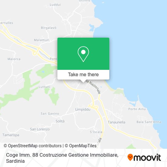 Coge Imm. 88 Costruzione Gestione Immobiliare map