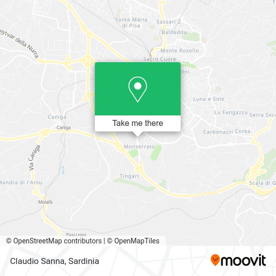 Claudio Sanna map