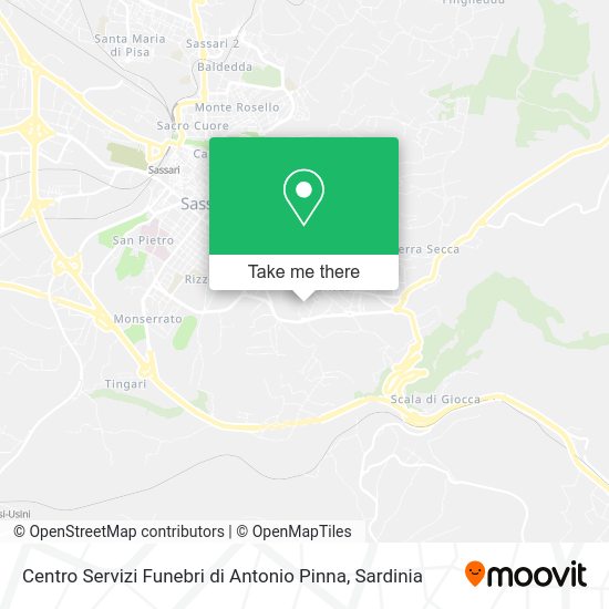 Centro Servizi Funebri di Antonio Pinna map