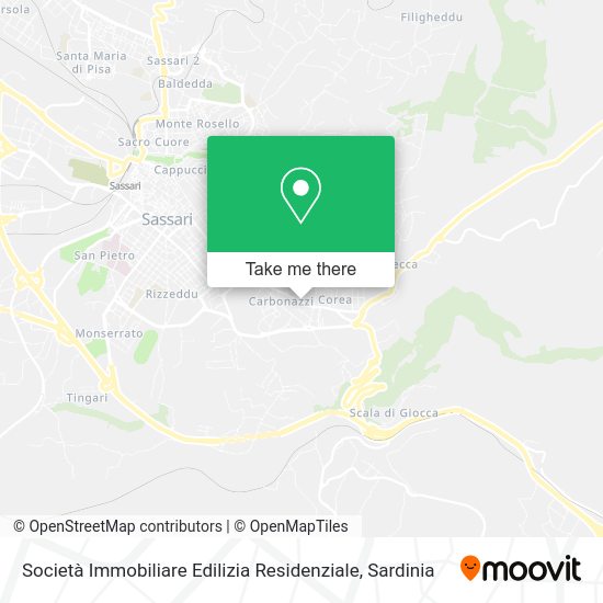 Società Immobiliare Edilizia Residenziale map