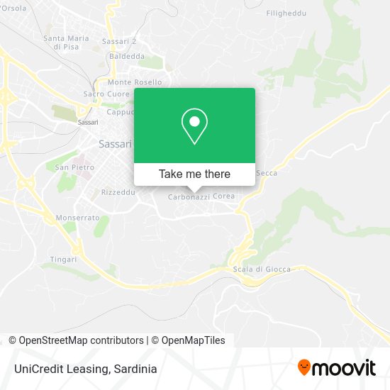 UniCredit Leasing map