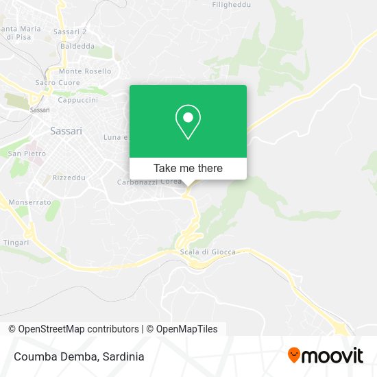 Coumba Demba map
