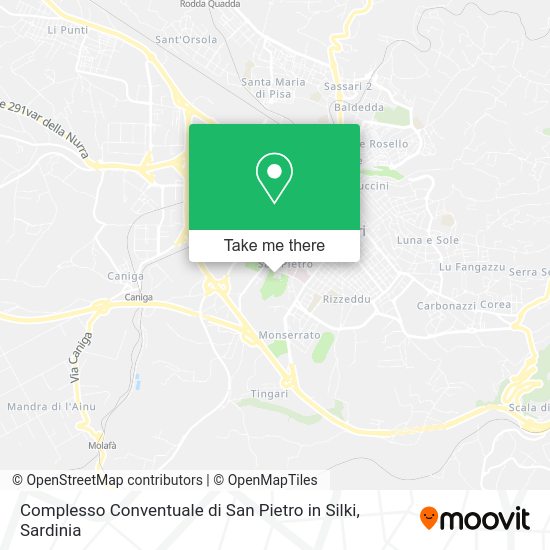Complesso Conventuale di San Pietro in Silki map