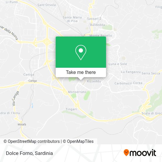 Dolce Forno map