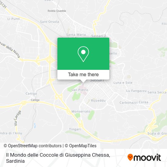 Il Mondo delle Coccole di Giuseppina Chessa map