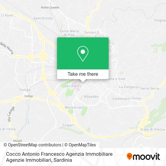 Cocco Antonio Francesco Agenzia Immobiliare Agenzie Immobiliari map