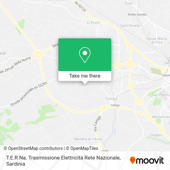 T.E.R.Na. Trasmissione Elettricità Rete Nazionale map
